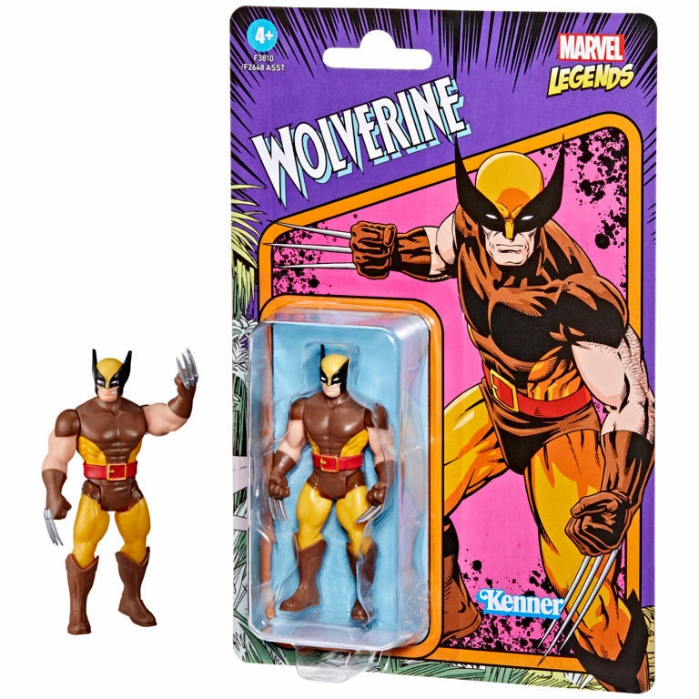 Marvel Legends 3.75 Inch (9cm) Retro Figure Wolverine