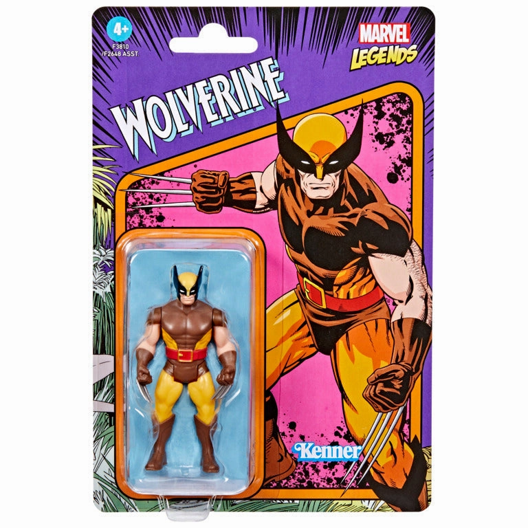 Marvel Legends 3.75 Inch (9cm) Retro Figure Wolverine