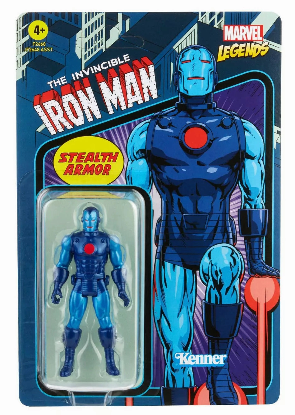 Marvel Legends 3.75 Inch Retro Fig The Incredible Iron Man