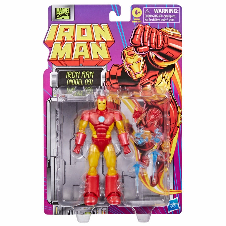 Marvel Legends Retro Iron Man Model 9