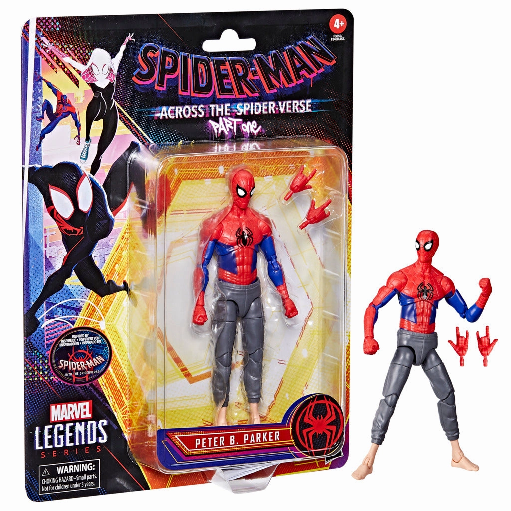 Marvel Legends Series Spider-Man Across The Spider-Verse Figure Peter B. Parker