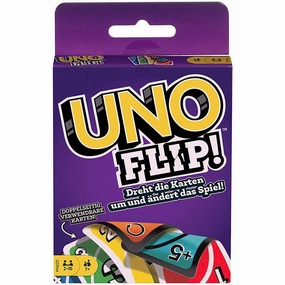 Mattel Games Uno Flip Side Family & Friends Card Game for Ages 7 