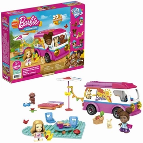 MEGA Construx Barbie Building Sets Adventure Dreamcamper 123 Pieces