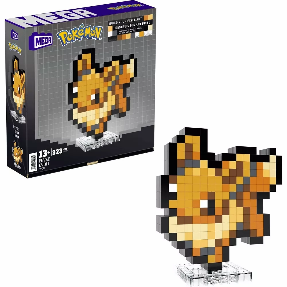 MEGA Pokmon - Eevee Pixel Art