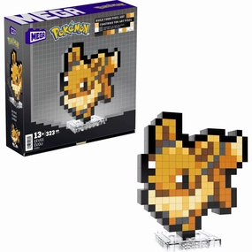 MEGA Pokmon - Eevee Pixel Art