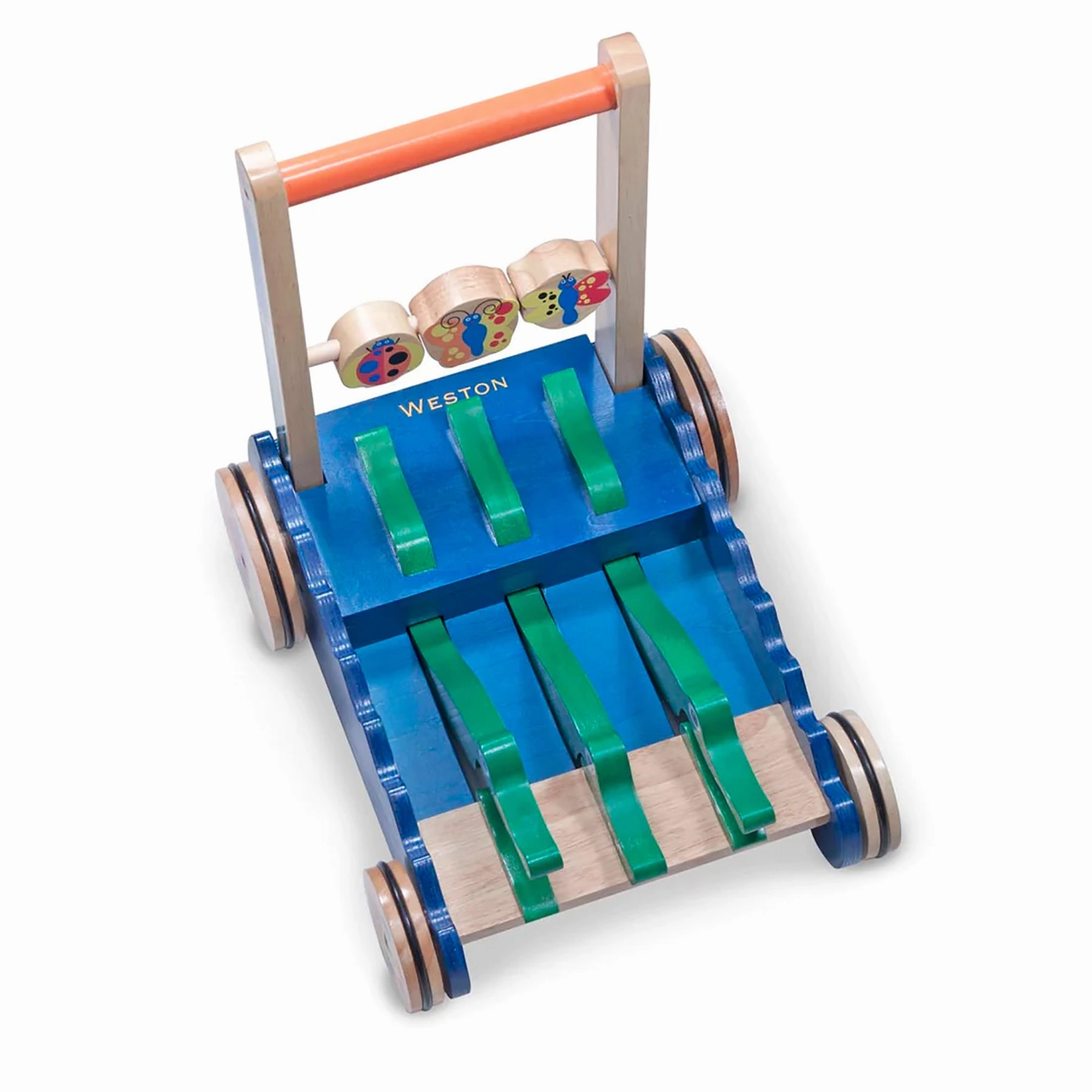 Melissa & Doug Chomp and Clack Alligator Push Toy  Colorful Movement