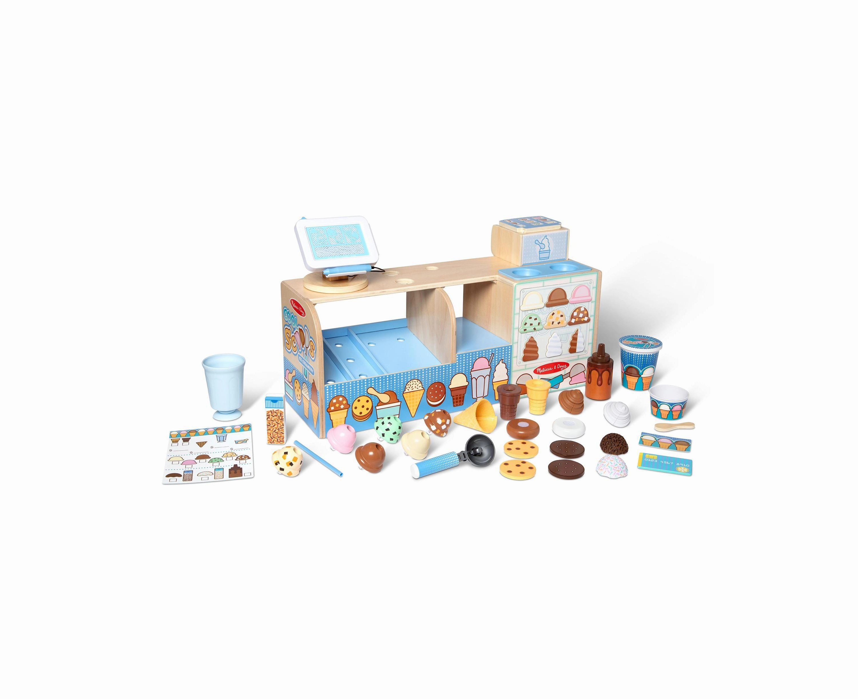 Melissa & Doug Cool Scoops Ice Cream Playset