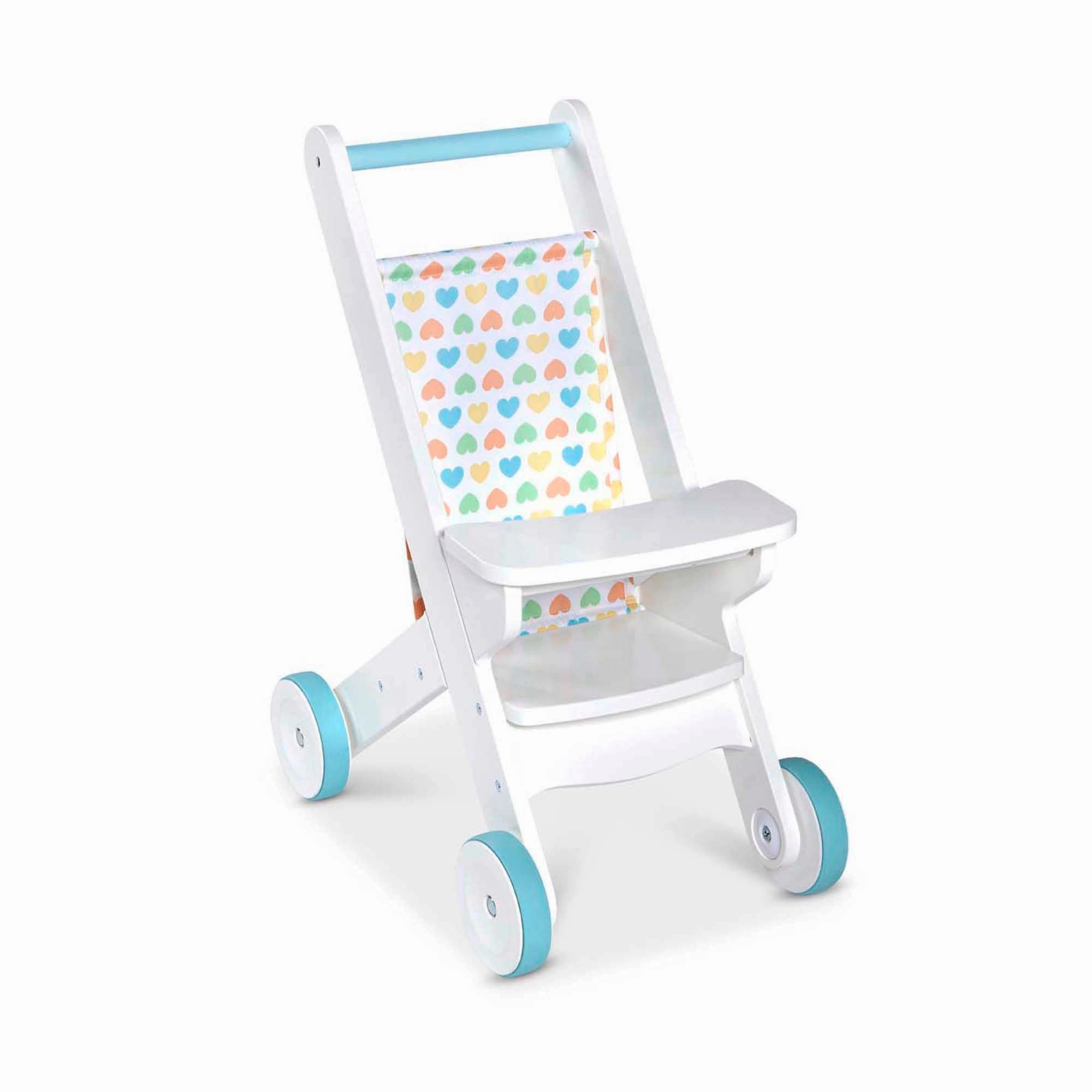 Melissa & Doug Mine to Love Cozy Play Stroller for Dolls