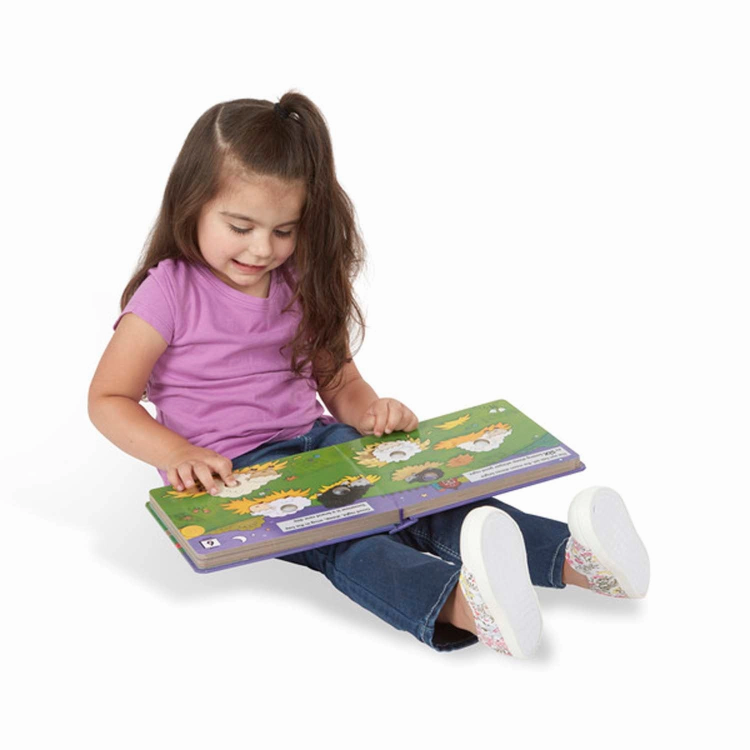 Melissa & Doug Poke-A-Dot! Good Night, Animals Board Book