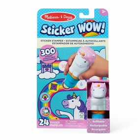 Melissa & Doug Sticker Wow! Sticker Stamper & Activity Pad - Unicorn