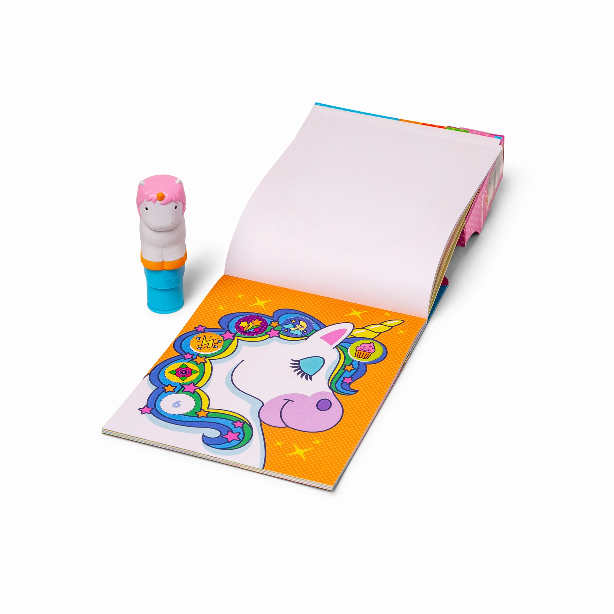 Melissa & Doug Sticker Wow! Sticker Stamper & Activity Pad - Unicorn