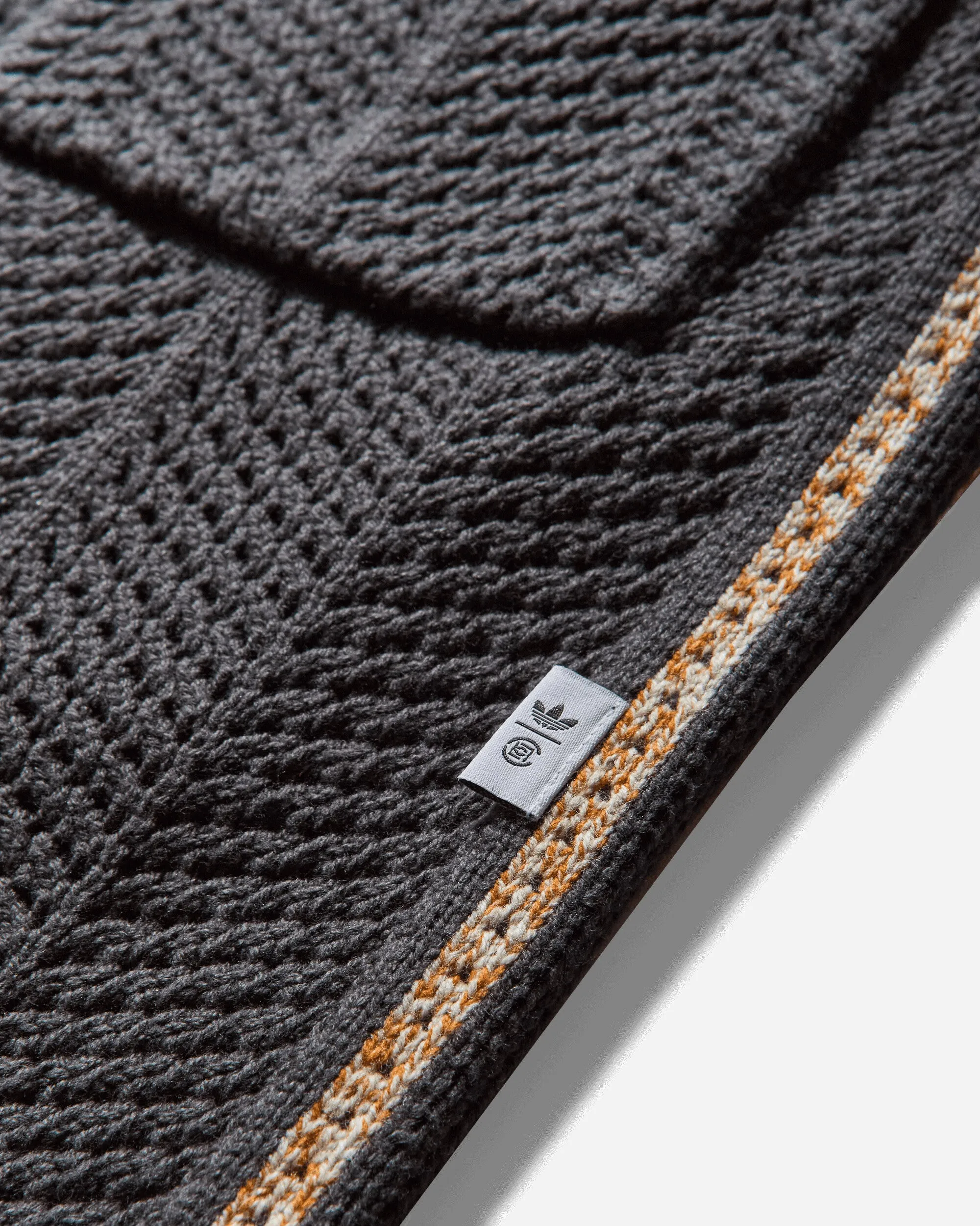 Men's CLOT by Edison Chen Crochet Shorts Carbon