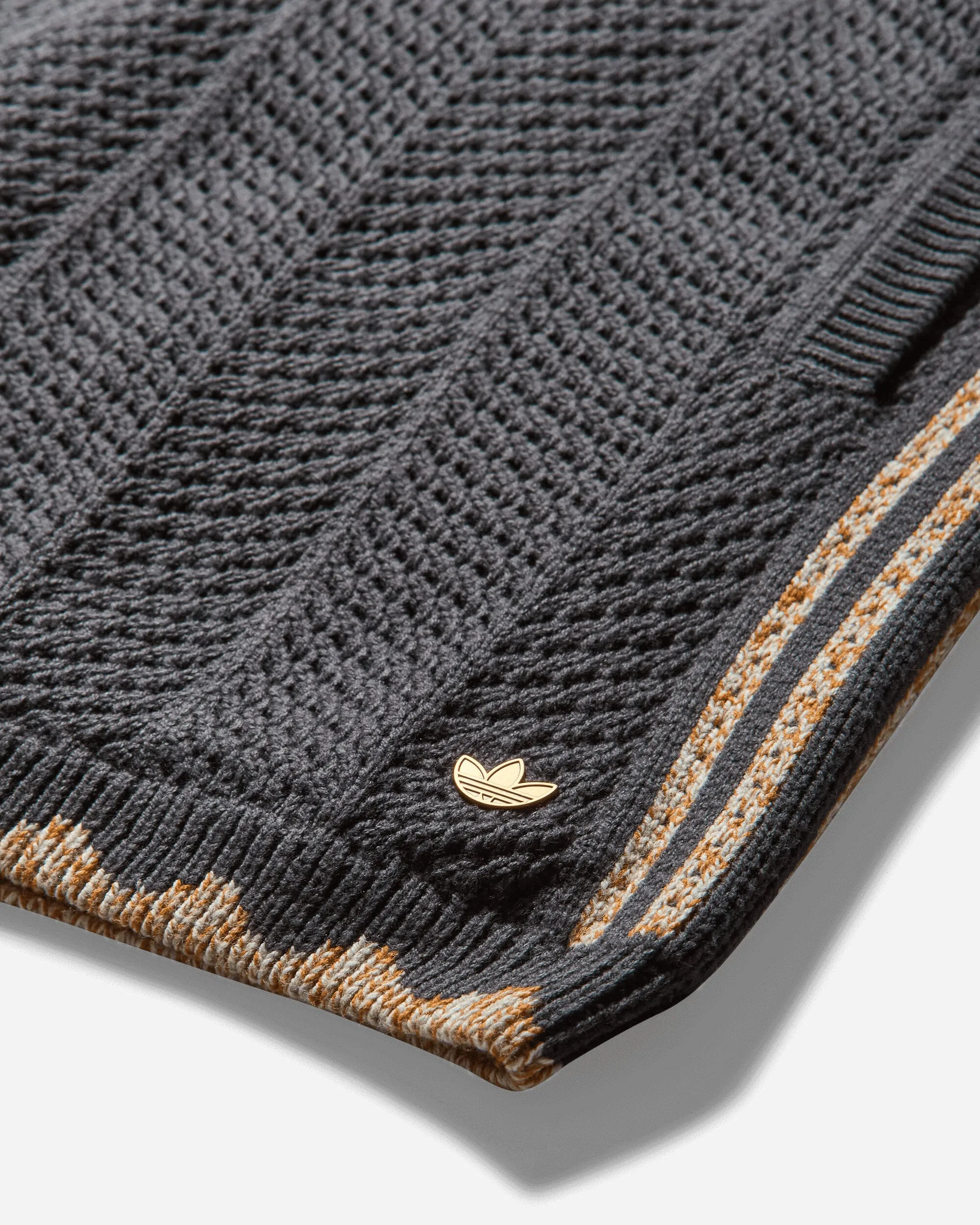 Men's CLOT by Edison Chen Crochet Shorts Carbon
