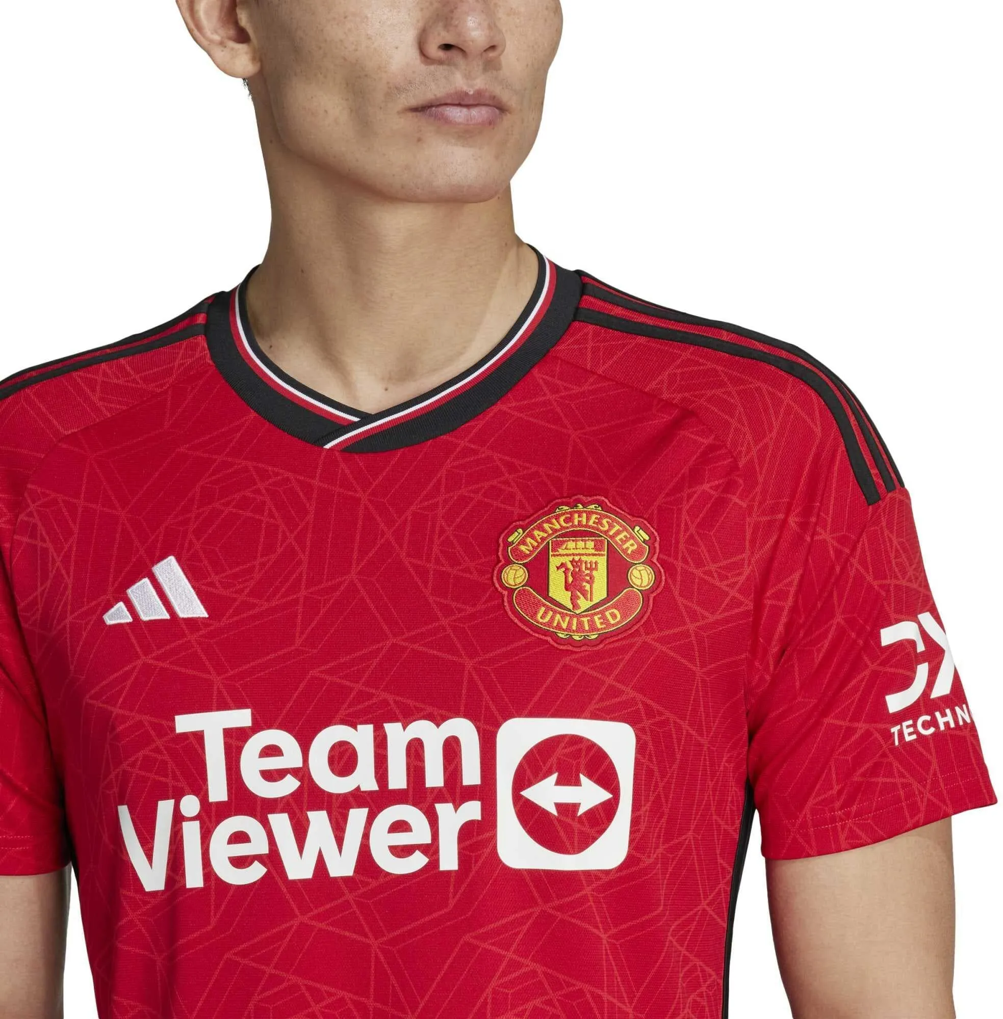 Men's Manchester United 2023/24 Home Soccer Jersey