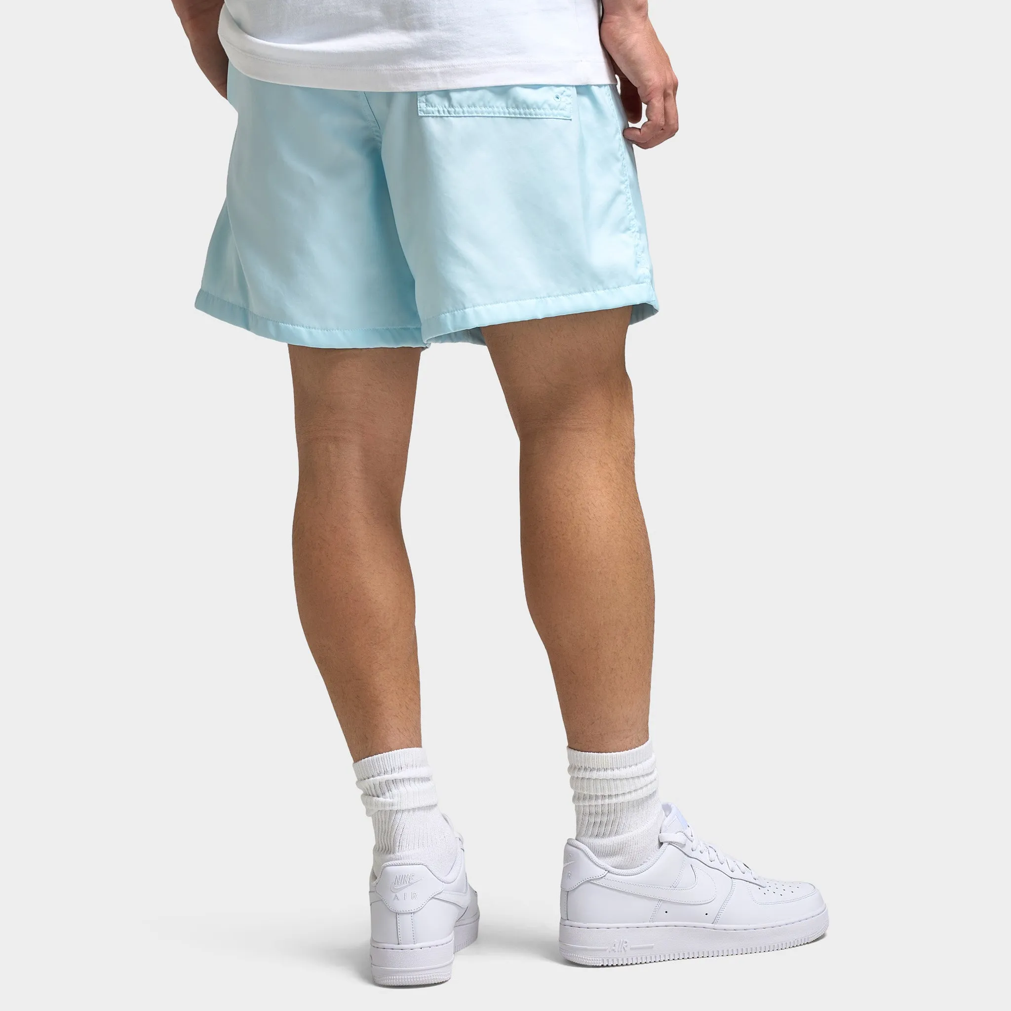Mens Nike Nike Club Flow Shorts Glacier Blue / White