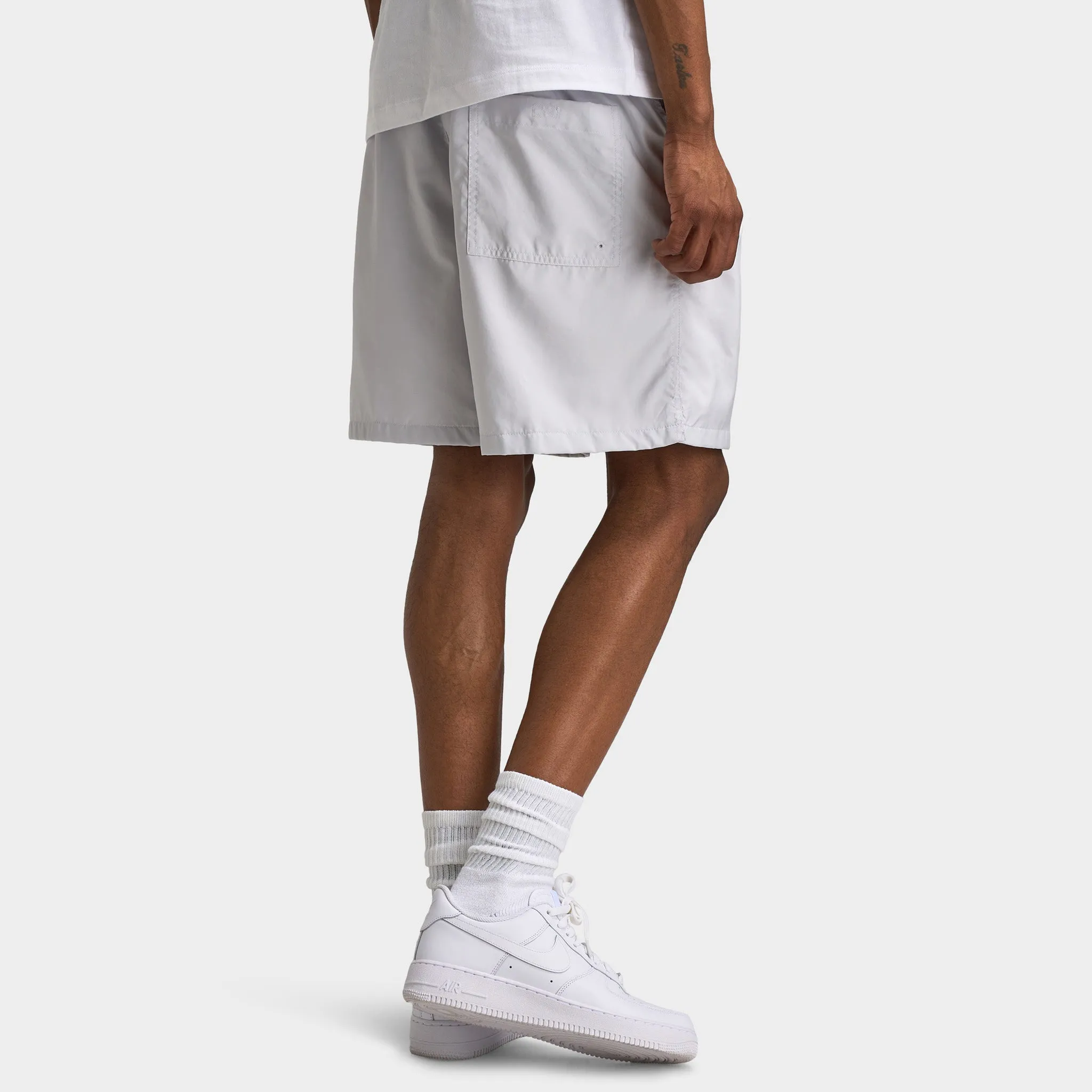 Mens Nike Nike Club Flow Shorts Photon Dust / White