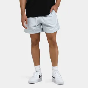 Mens Nike Nike Club Flow Shorts Pure Platinum / White