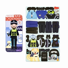 MierEdu Magnetic Puzzle Box Police Officer