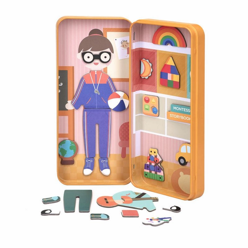 MierEdu Magnetic Puzzle Box Preschool Teacher