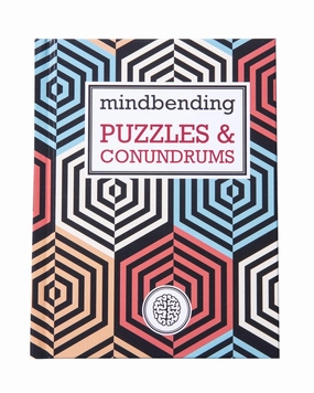 Mindbending Puzzles and Conundrums Book for Teenagers Ages 14 and Up