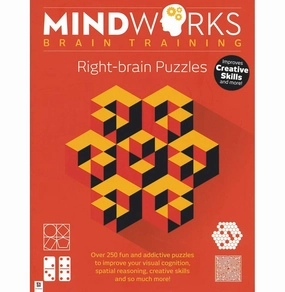 MindWorks Brain Training Right:brain Puzzles [Flexibound] None