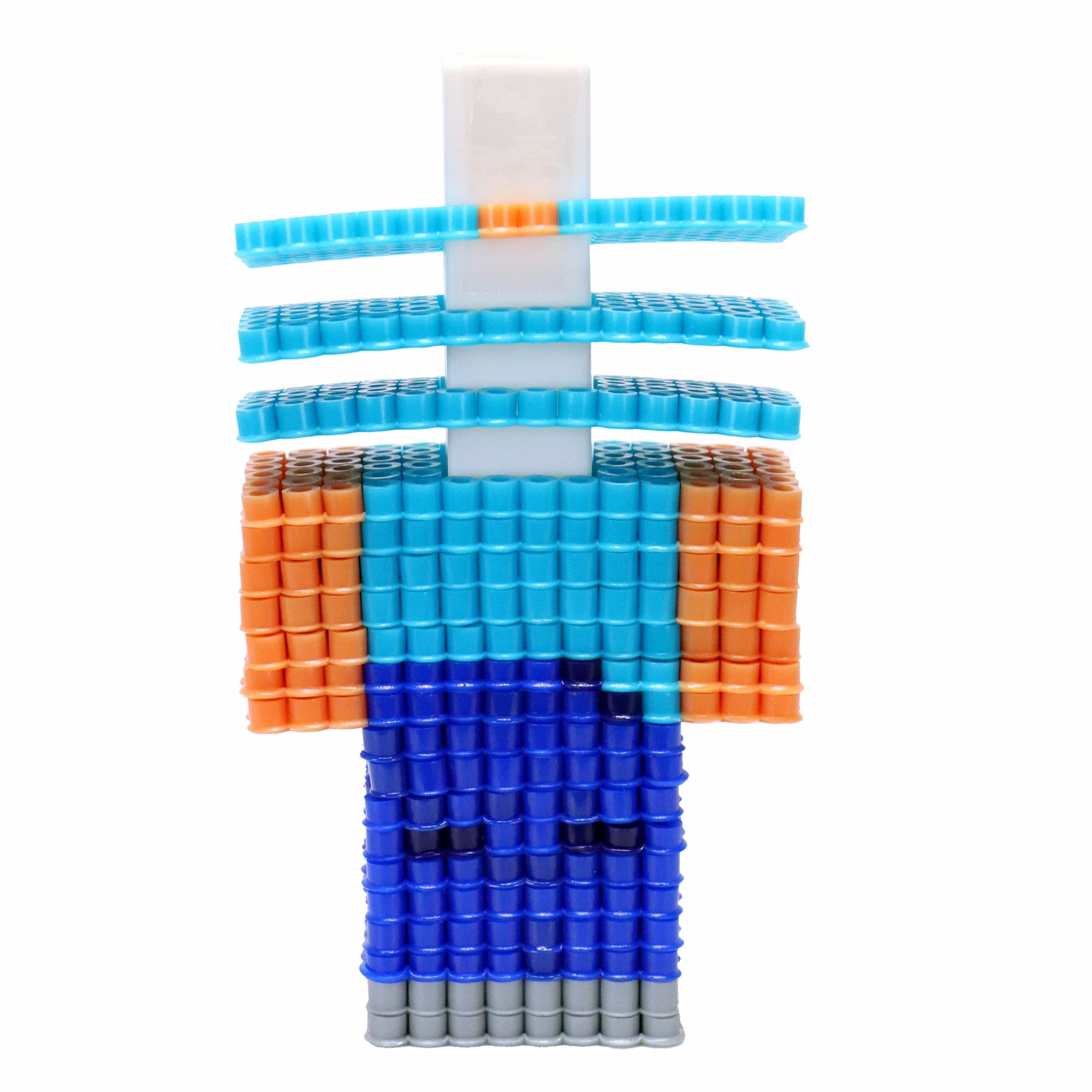 Minecraft 3D Pixel Bead Craft Kit - 2500 Beads