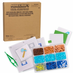 Minecraft 3D Pixel Bead Craft Kit - 2500 Beads