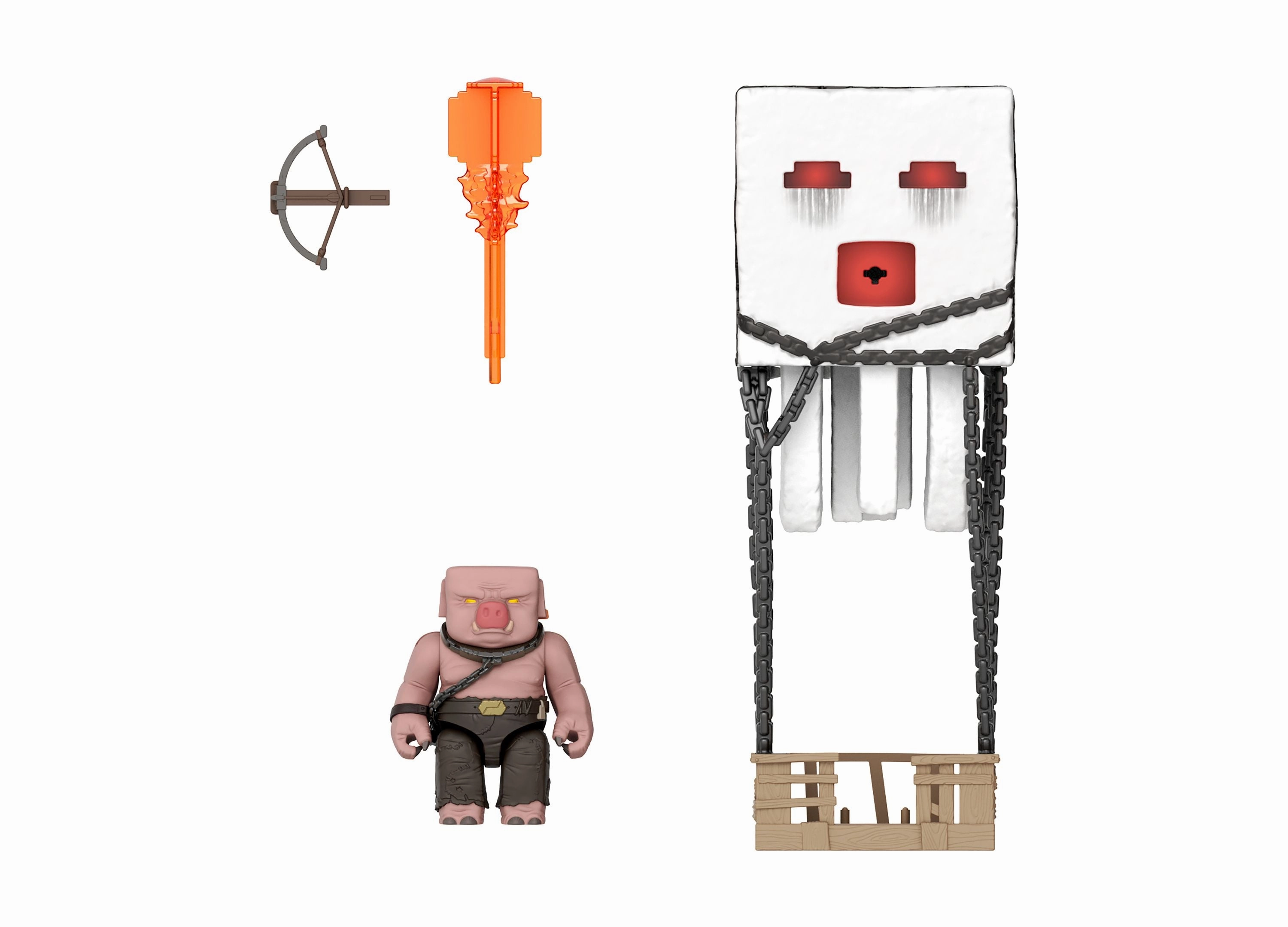 Minecraft Blast Attack Ghast - Action Figure Playset