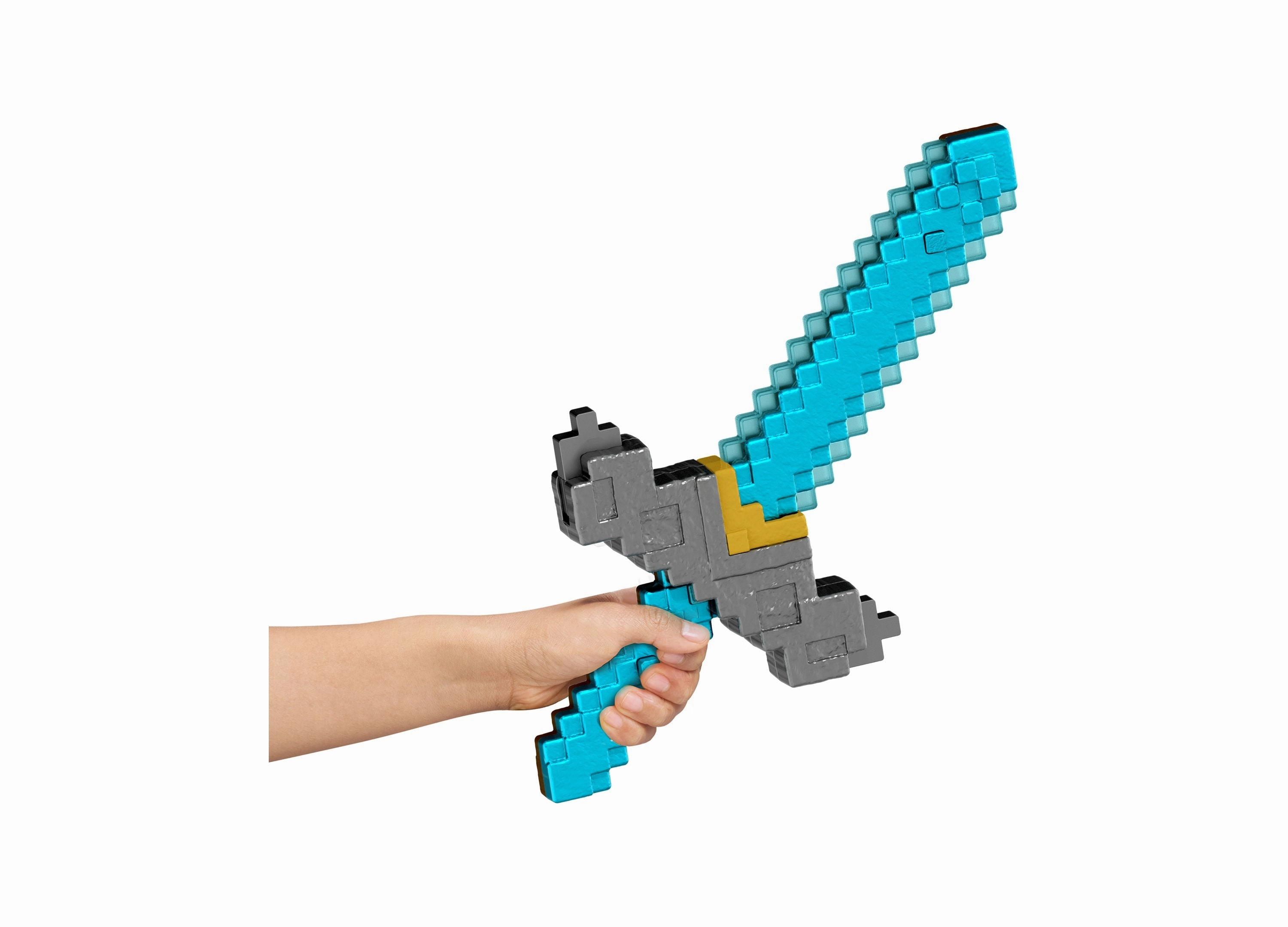Minecraft Movie Edition - Click & Switch 2-in-1 Sword and Pickaxe