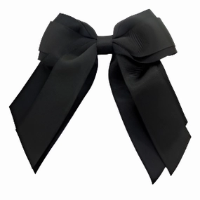 Mini Cheer Bow - Black