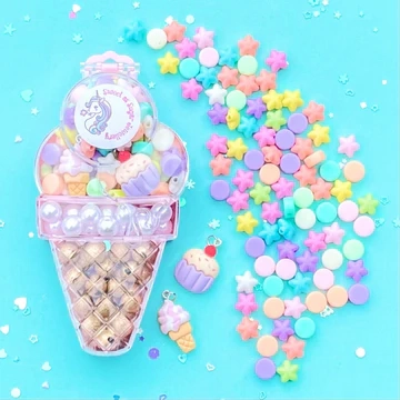 Mini Ice Cream Jewellery Making Kit