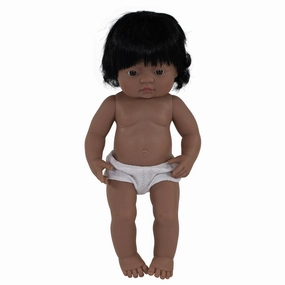 Miniland Playful Pal 15 inch - Brunette with Ponytail