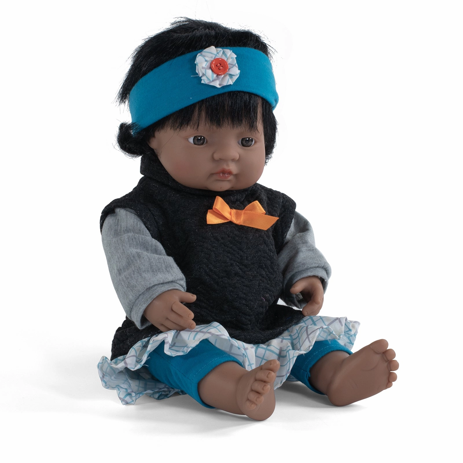 Miniland Playful Pal 15 inch - Brunette with Ponytail