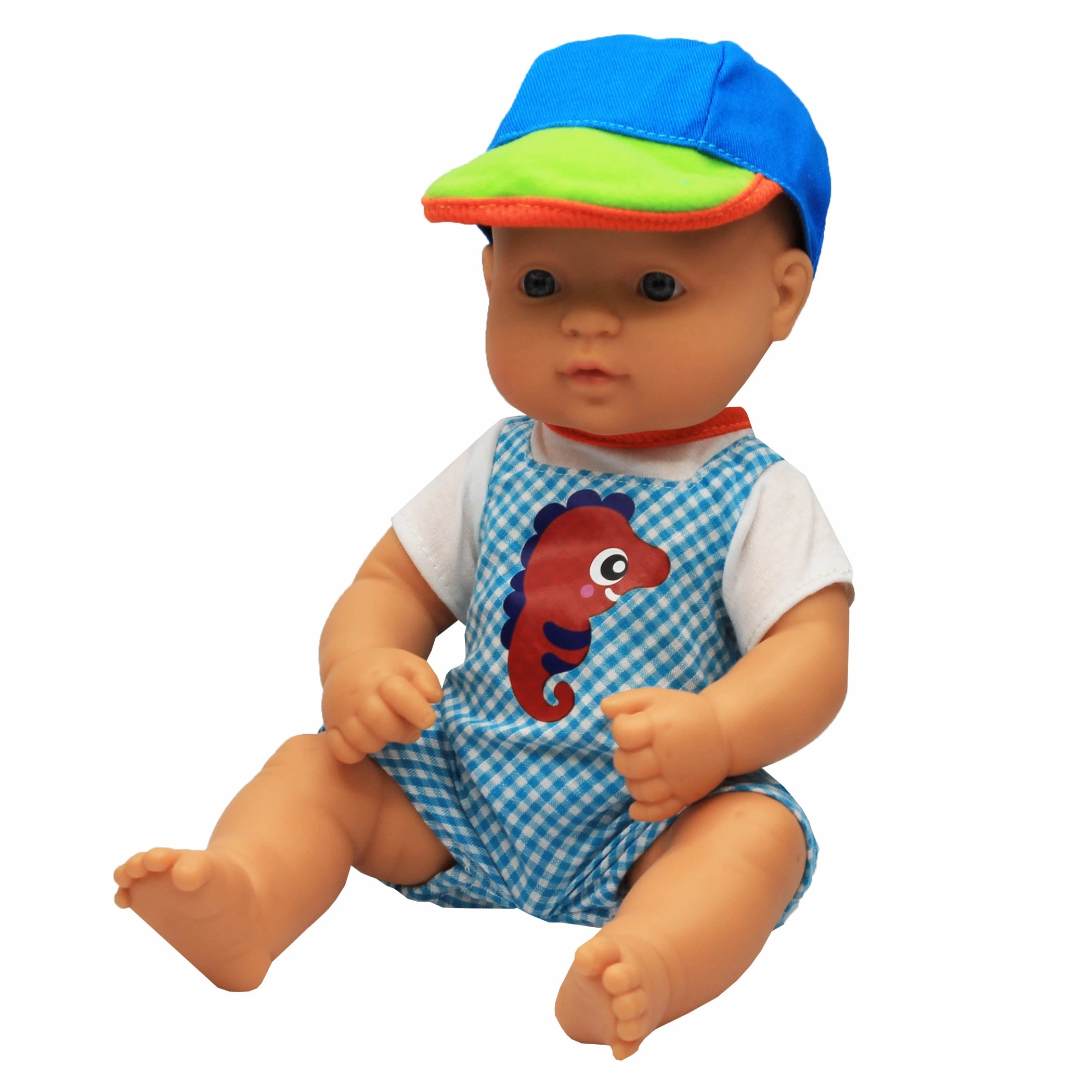 Miniland Warm Weather Jumper and Cap Outfit for 12-5/8 Dolls