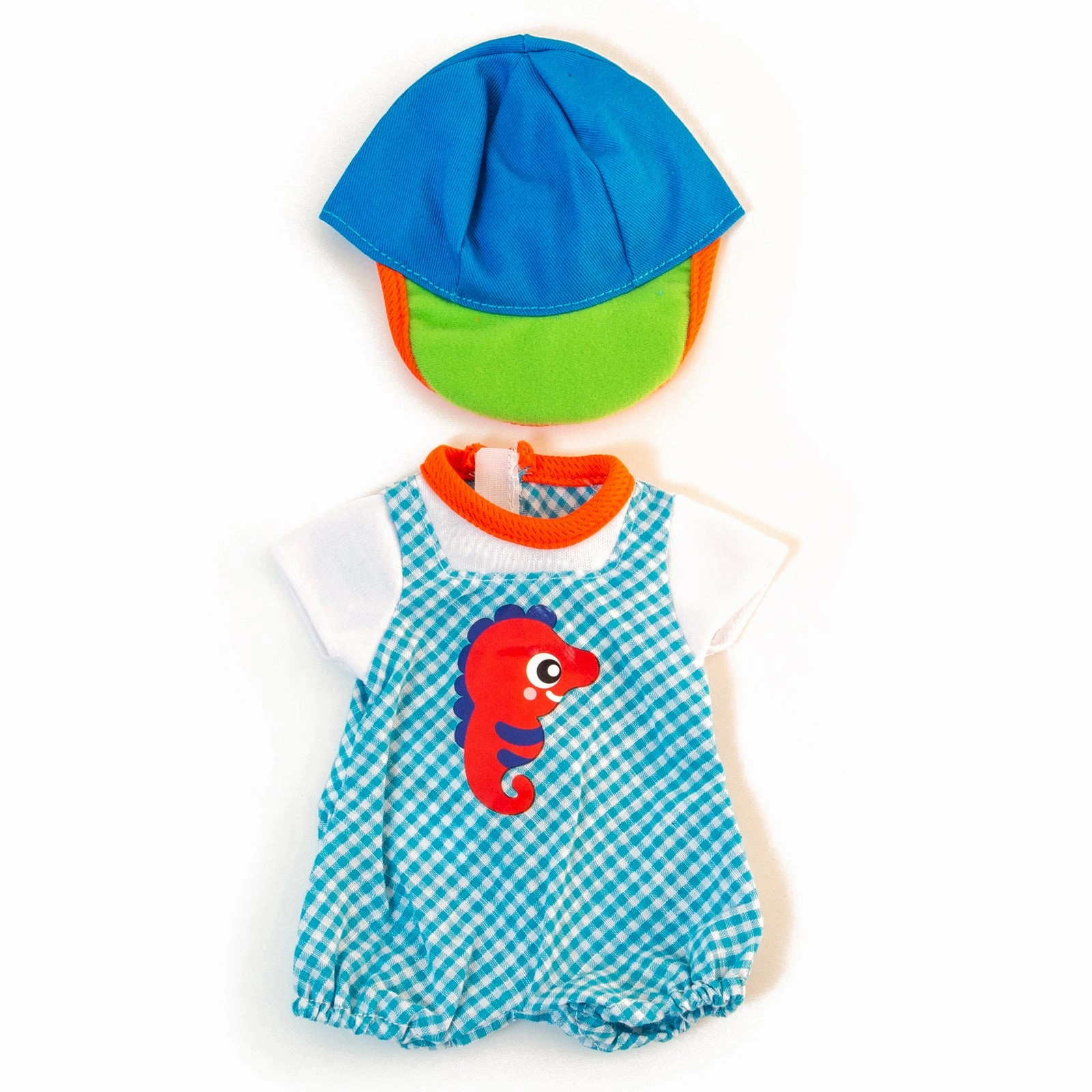 Miniland Warm Weather Jumper and Cap Outfit for 12-5/8 Dolls