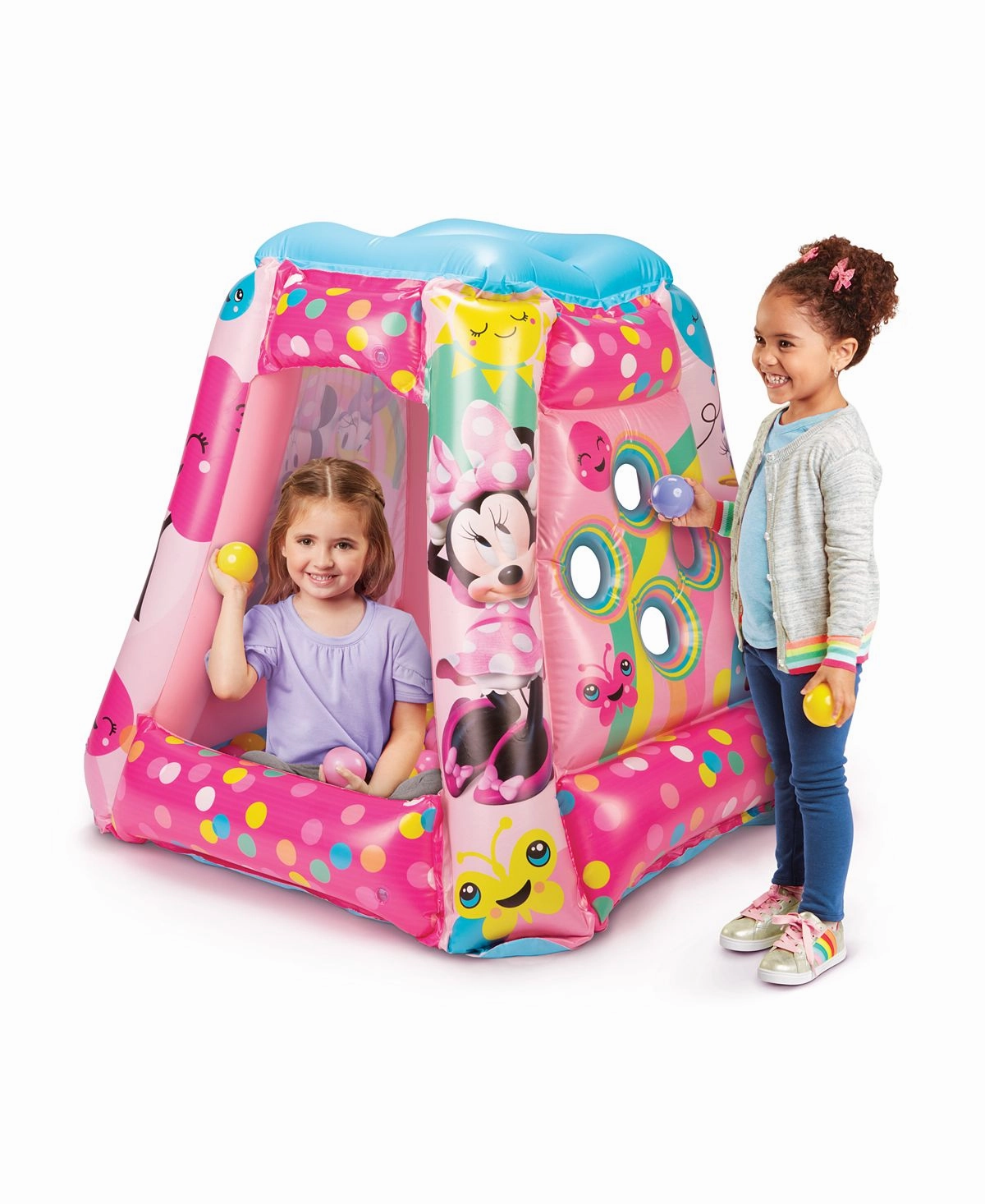 Minnie Mouse Inflatable Playland with 20 Soft Flex Balls