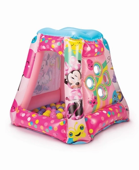 Minnie Mouse Inflatable Playland with 20 Soft Flex Balls