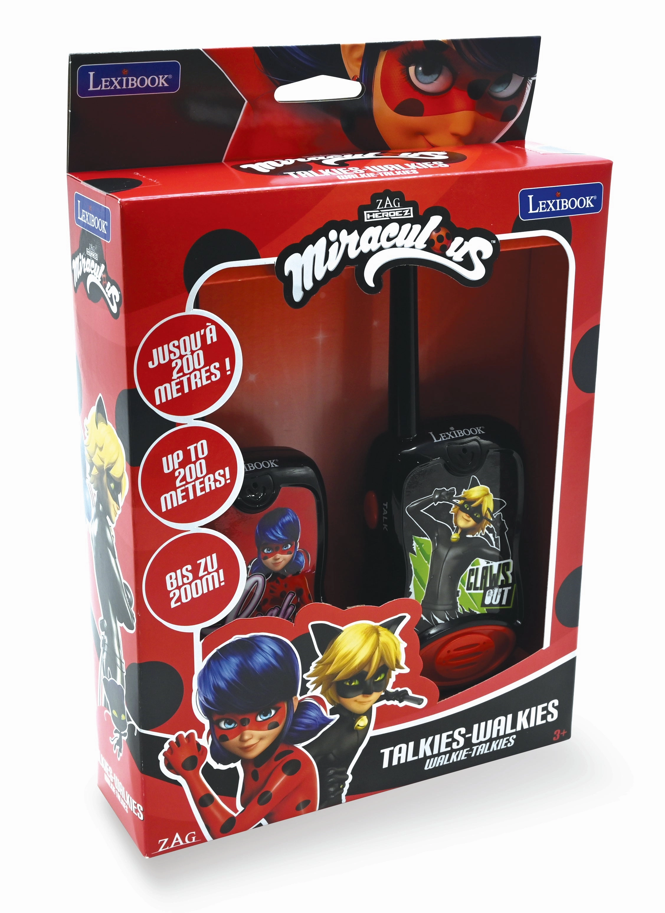 Miraculous Ladybug Themed Walkie Talkies for Kids