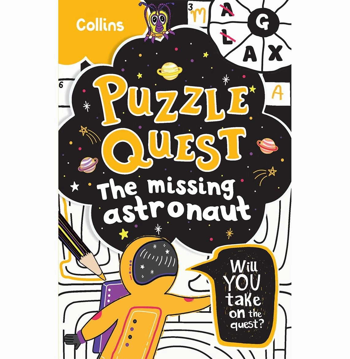 Missing Astronaut: Solve More Than 100 Puzzles in This Adventure Story for Kids Aged 7  Collins Kids and Hunt Kia Marie
