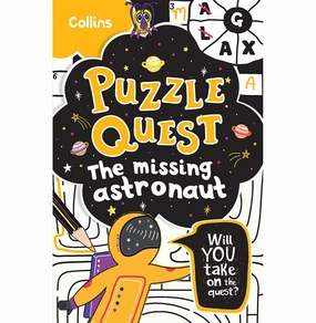 Missing Astronaut: Solve More Than 100 Puzzles in This Adventure Story for Kids Aged 7  Collins Kids and Hunt Kia Marie