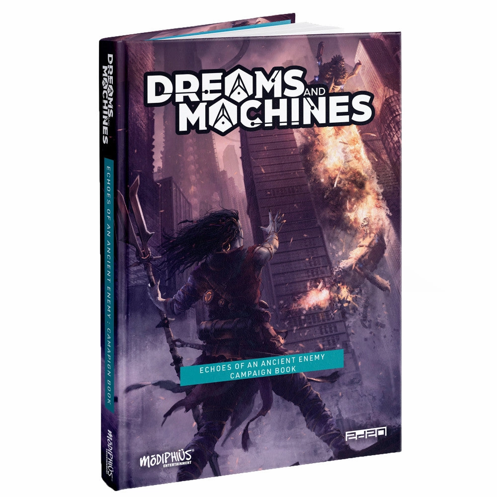 Modiphius Entertainment: Dreams & Machines - Echoes Of An Ancient Enemy RPG Campaign Book