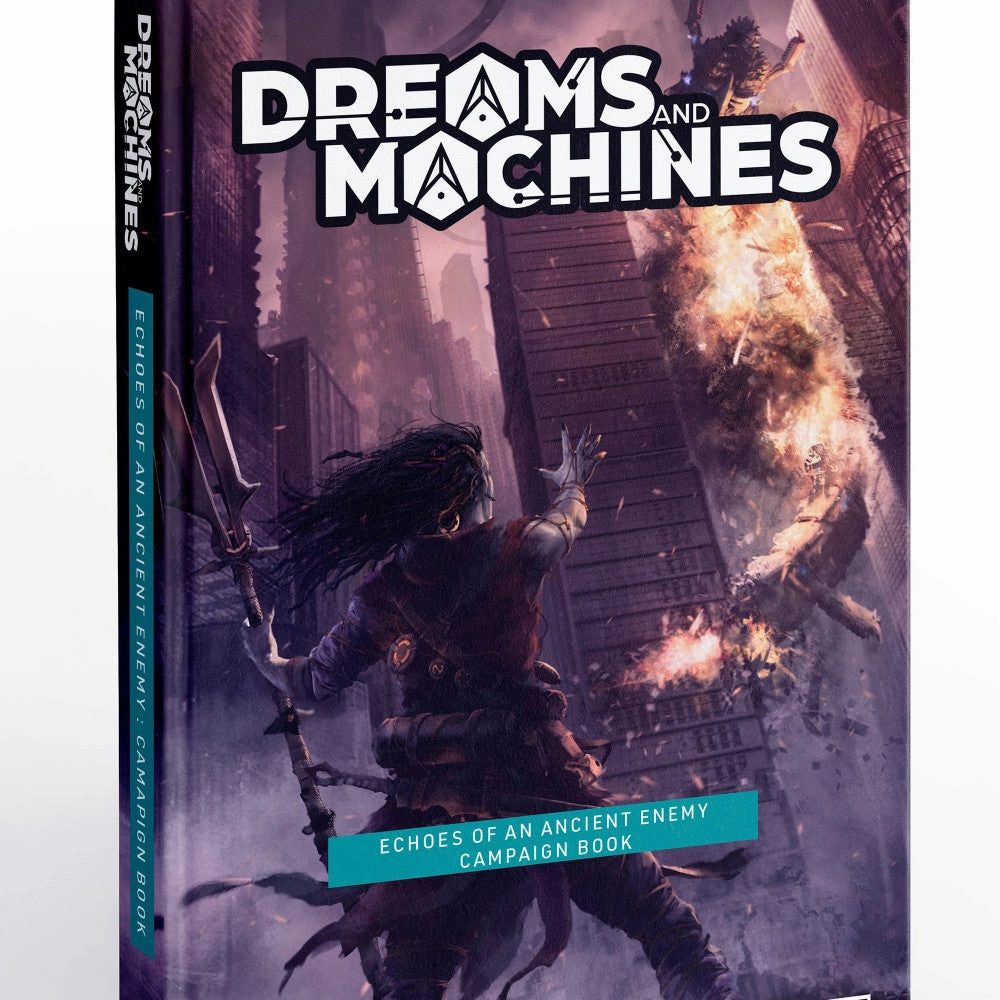 Modiphius Entertainment: Dreams & Machines - Echoes Of An Ancient Enemy RPG Campaign Book