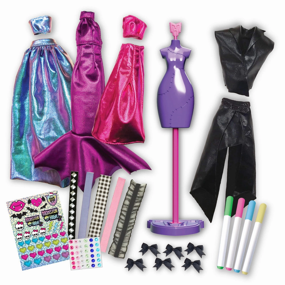 Monster High Fangtastic Fashion Designer Doll Dress-Up Kit