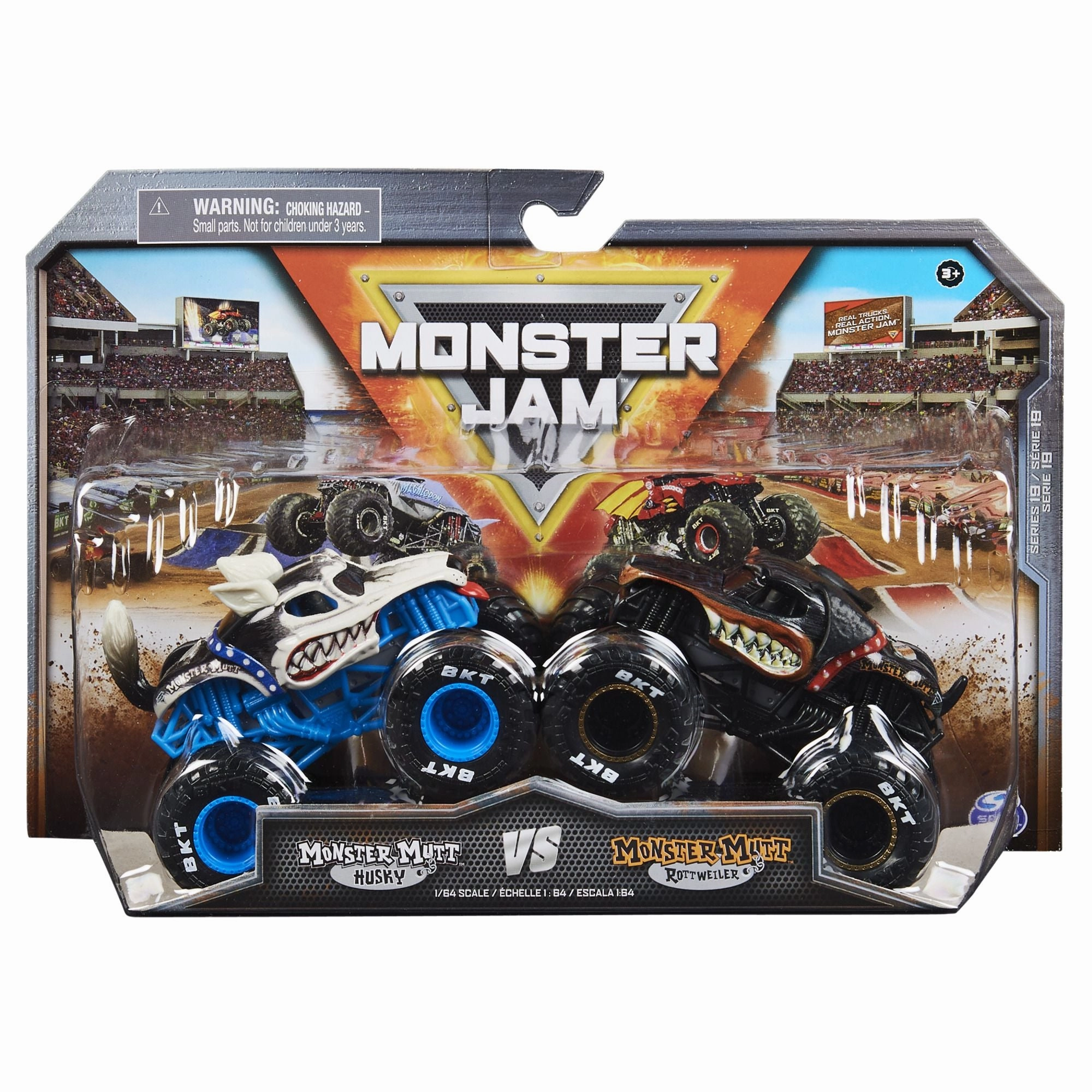 Monster Jam 1/64 2 Pack Assortment
