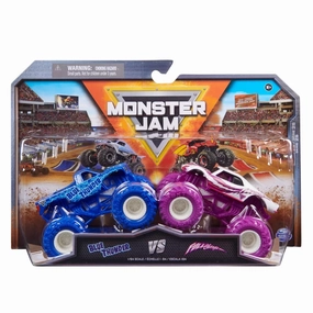 Monster Jam 1:64 2 Pack Blue Thunder vs Fullcharge