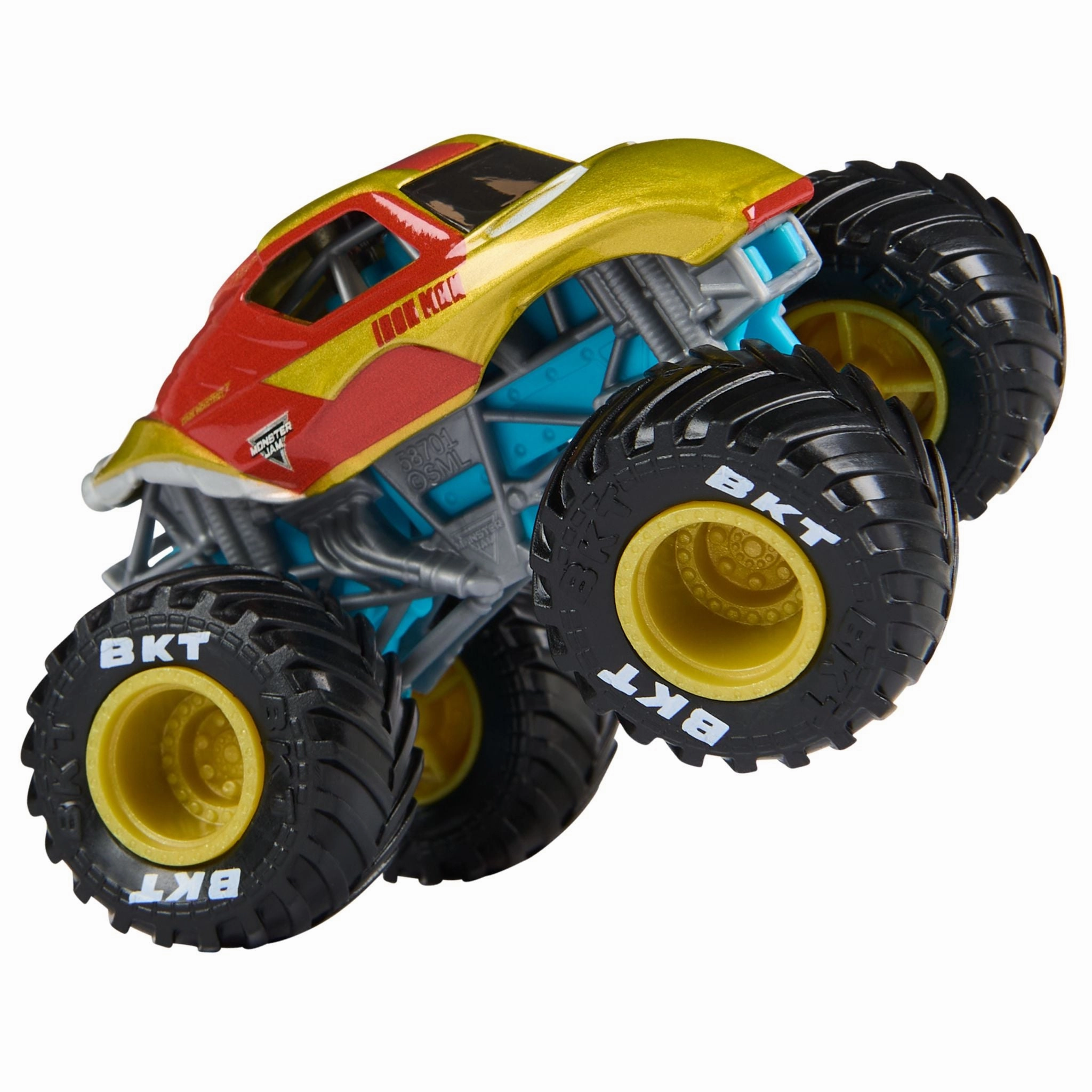 Monster Jam 1:64 Marvel 2 Pack - Iron Man vs War Machine