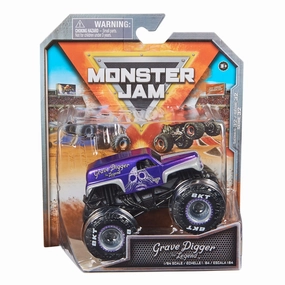 Monster Jam 1:64 Monster Truck Series 32 Grave Digger Purple