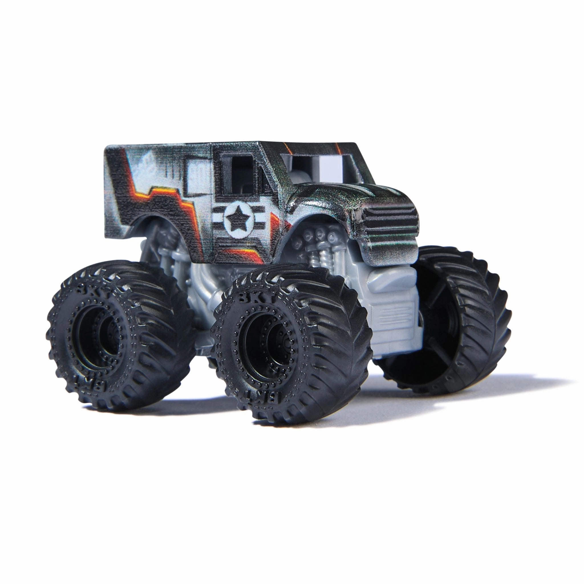 Monster Jam Mini Marvel 3 Pack Bundle - Thor, Captain America & War Machine