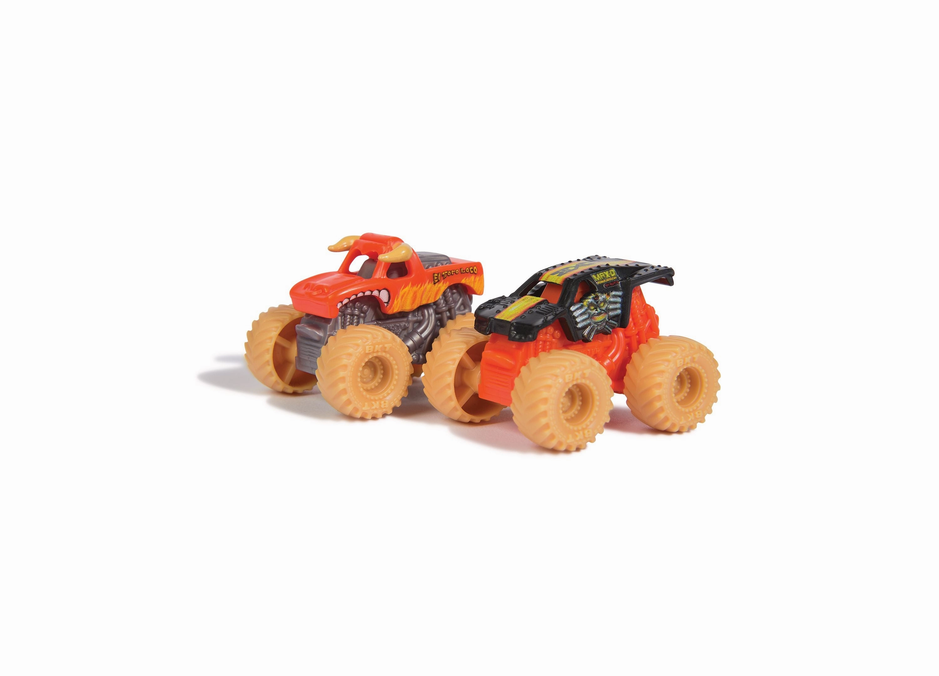 Monster Jam Mini Scorpion Playset with El Toro Loco and Max-D Trucks