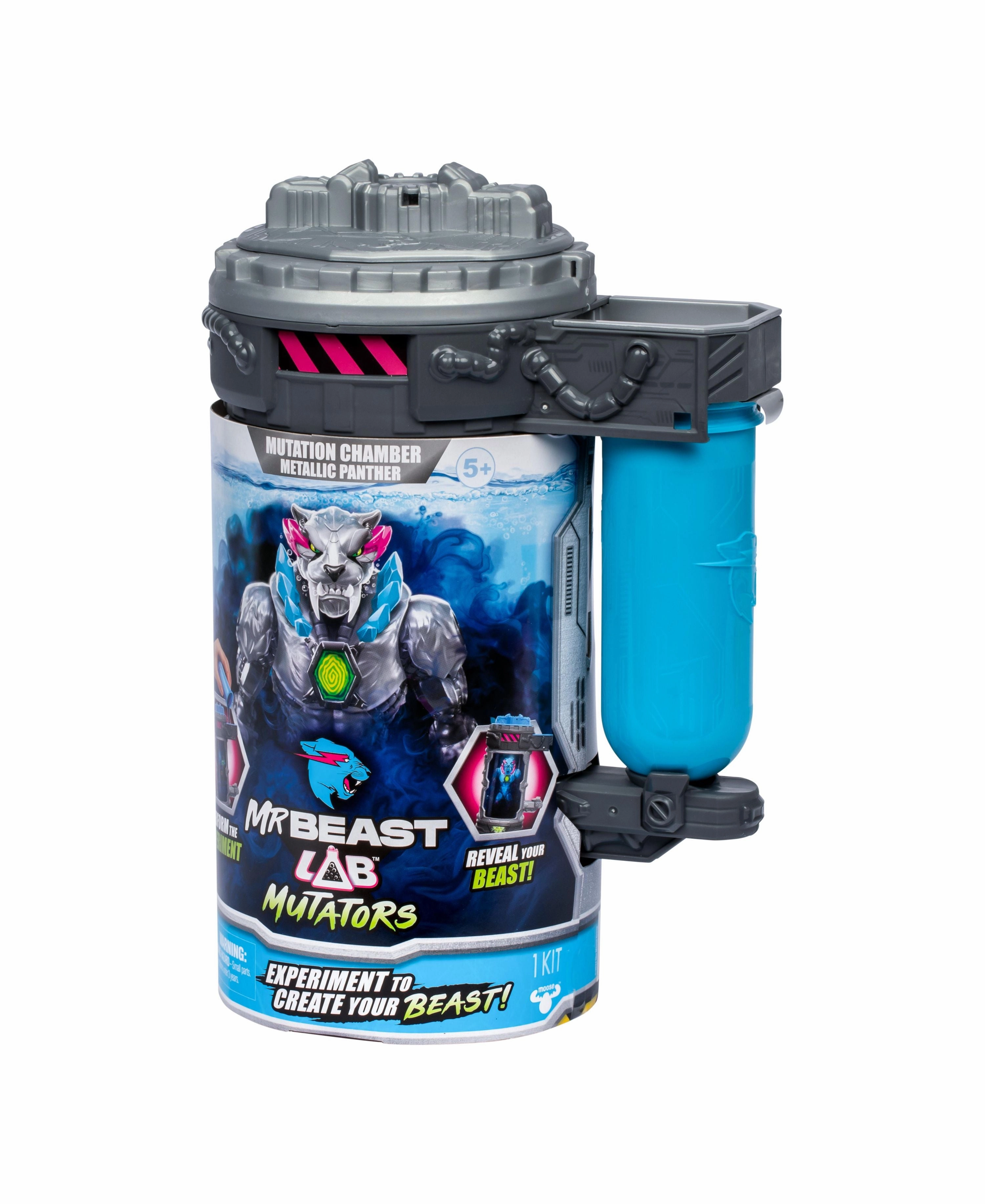 MrBeast Lab Mutator Metallic Panther Articulated Figure